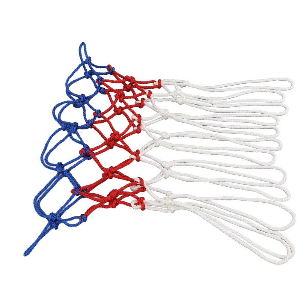 Basketball Net Professional Basketball Net Replacement Polyester All Weather Anti Whip Basketball