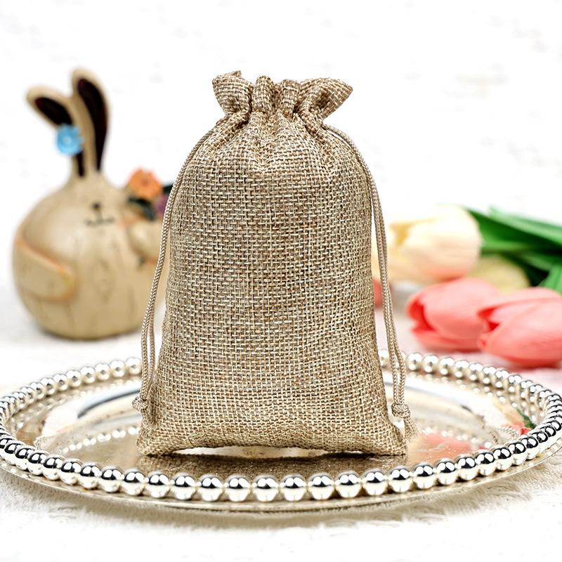 Bags for Jewelry Gift Packaging, Natural Color, 20 30 cm, 2 Pack