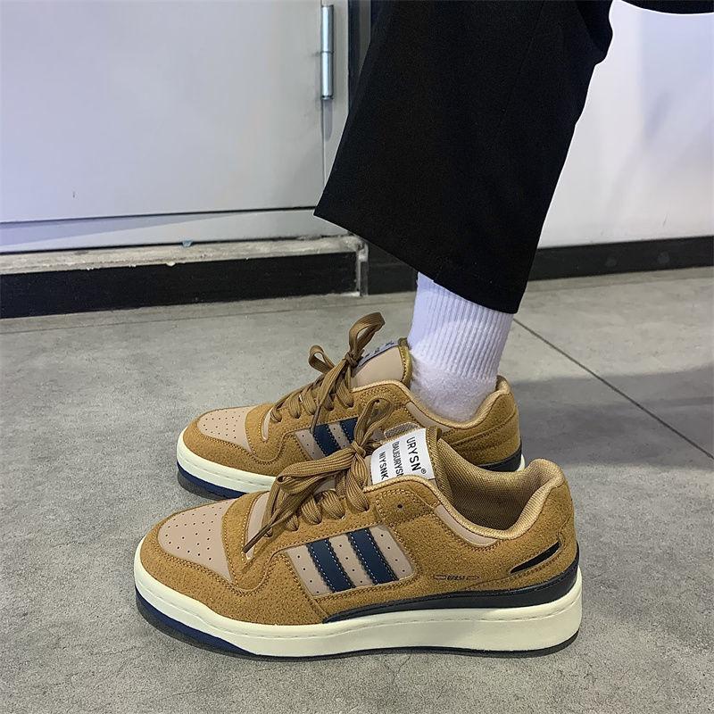 Shoes Women's Lightweight Platform Hong Kong Style Dad Shoes Women's 2025 New Spring Black Campus Style Couple Casual Shoes