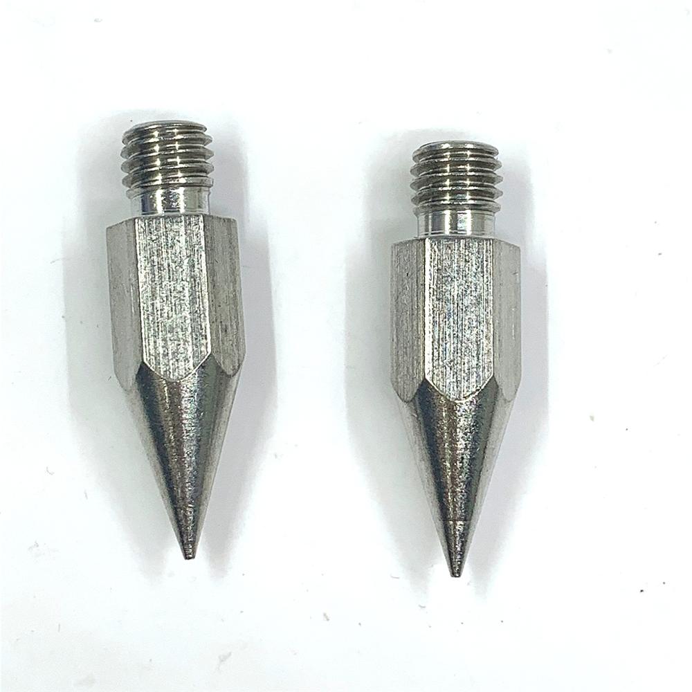 Stainless Steel Point for Mini For Prisms Pole Enhances Surveying Efficiency