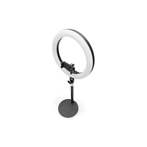 Ring Light À LED 10 Pouces - DIGITUS - DA-20310 - Température De Couleur Réglable - Trépied De Bureau