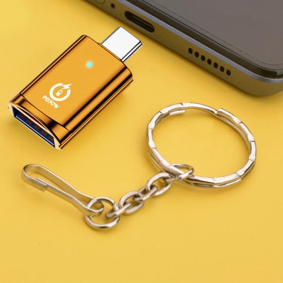 Type C To Adapter USB 3 PD with Fast Charging High-Speed Data Connector High-speed