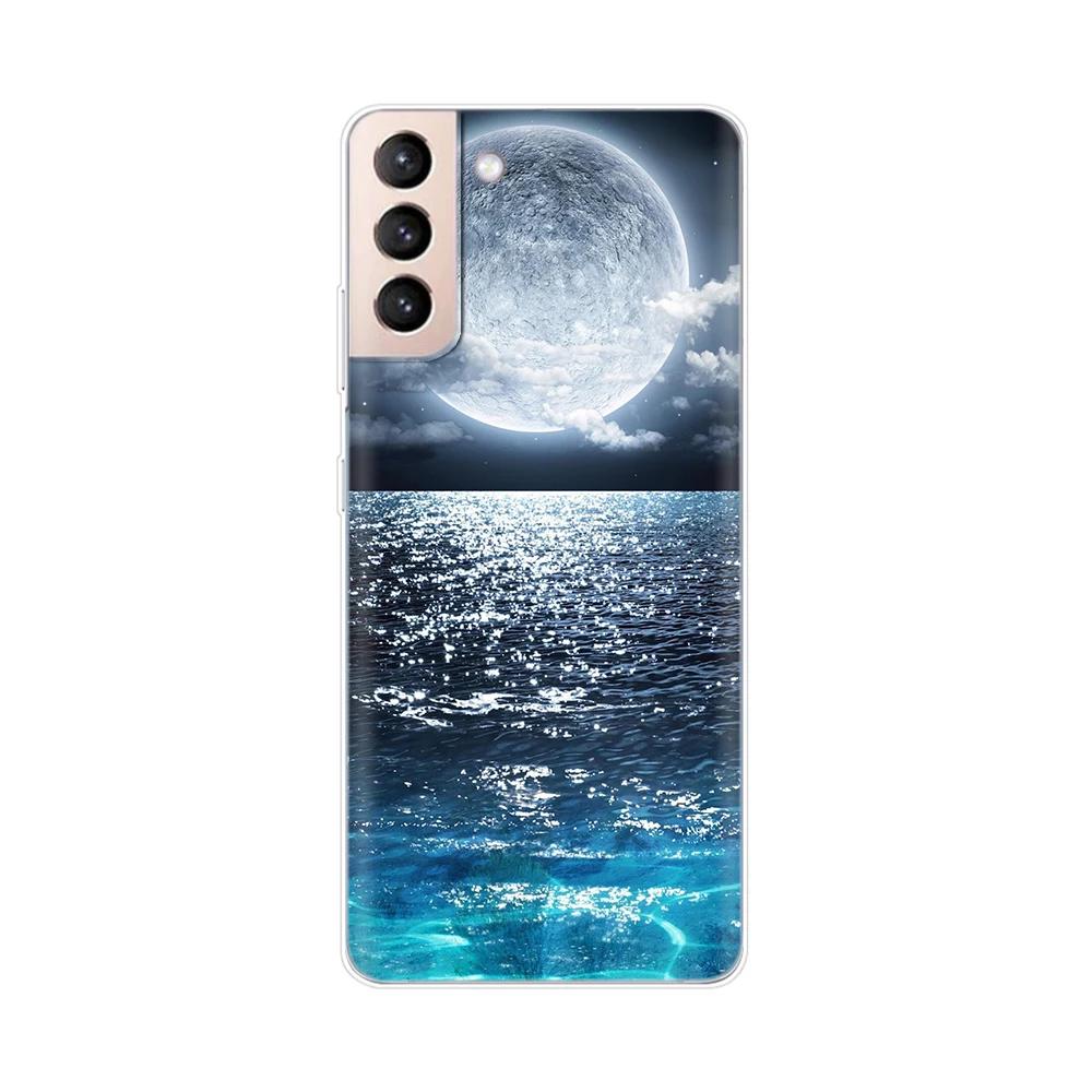 For Samsung Galaxy S21 S 21 FE Plus Case Soft TPU Phone Back Cases Cover for Samsung S21 Ultra GalaxyS21 Silicone Phone Case