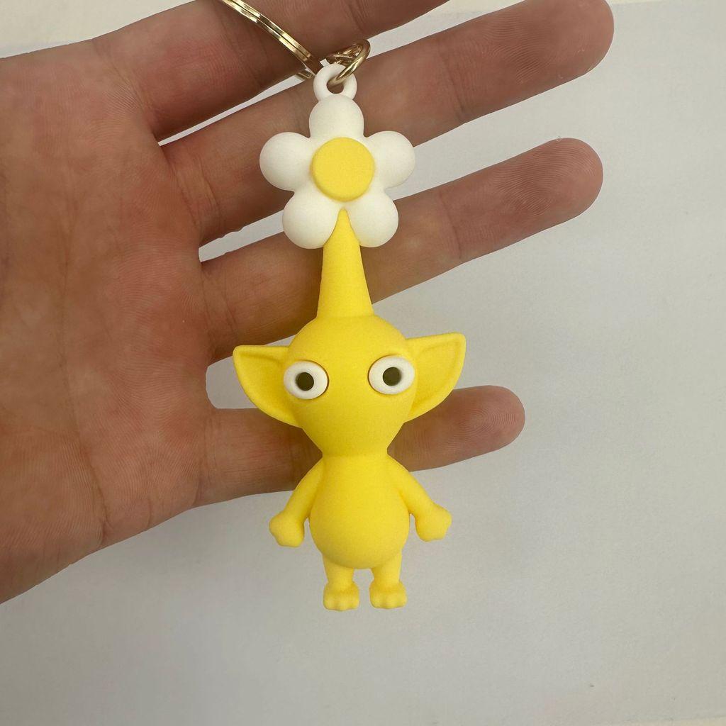 Pikmin 4 Keychain Pvc Cartoon Collectible Gift For Kids And Fans