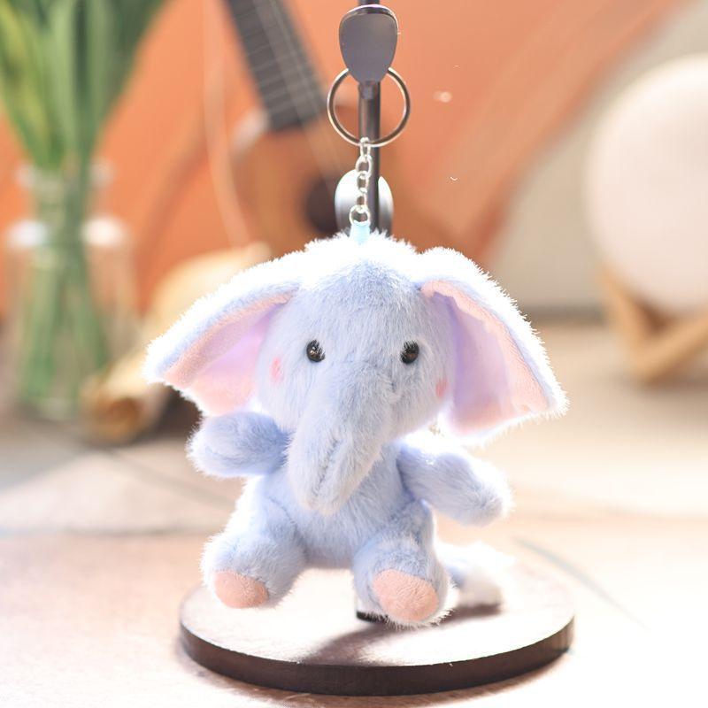 

Plush Elephant Keychain Soft Toy For Kids And Adults