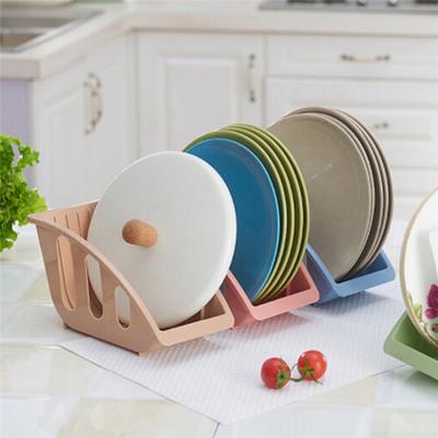 Card Slot Bowl Dish Storage Basket Rack Drain Holder Shelf Home Kitchen Tools