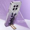 For Huawei Mate 50 Pro 4G Drop Protection Phone Cover Rabbit Pull-out Kickstand Case