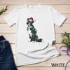 Siberian Husky Art Dog Lover Shirt Starry Night T-Shirt Unisex T-shirt
