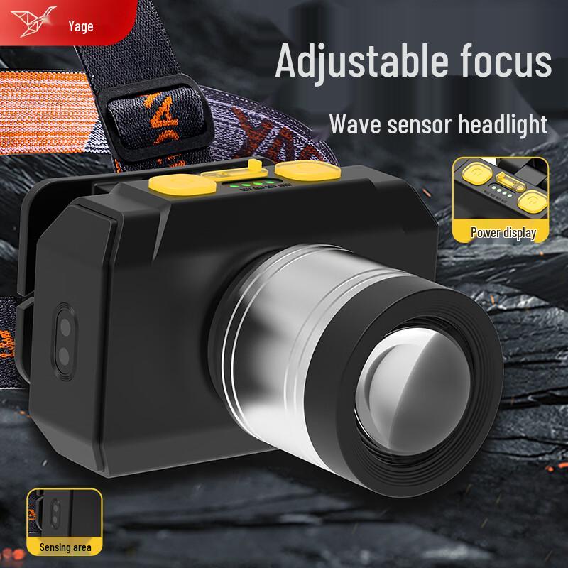 YAGE Rechargeable Outdoor LED Headlamp