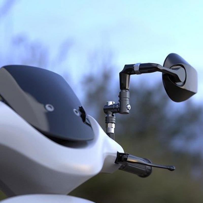 Motorcycle Mirror Mounts Motorcycle Rearview Bracket Extender Powersports Parts For Camping Cycling Men Outdoor Fitness Women