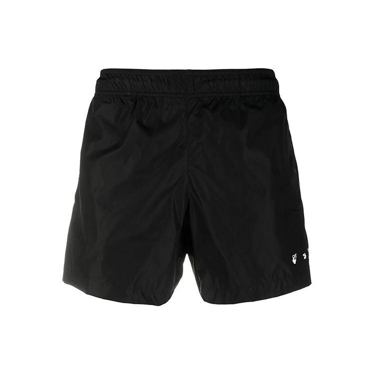 

Off-White Logo Купальники Черно-белые мужские купальники OMFA003R21FAB0011001 XL