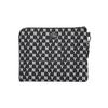 MLB Monogram Series NY Yankees Vintage Floral Print Large Logo Polyester Wallet Clutch Unisex Wallets Black 3APOS012N-50BKS