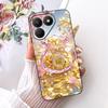Casing For Tecno Pova 7 4G 5G LJ6 LJ7 Phone Case Pova 7 Pro Pova7 Ultra Cases Cute Cartoon Animals Dragon Lion Soft Black Cover