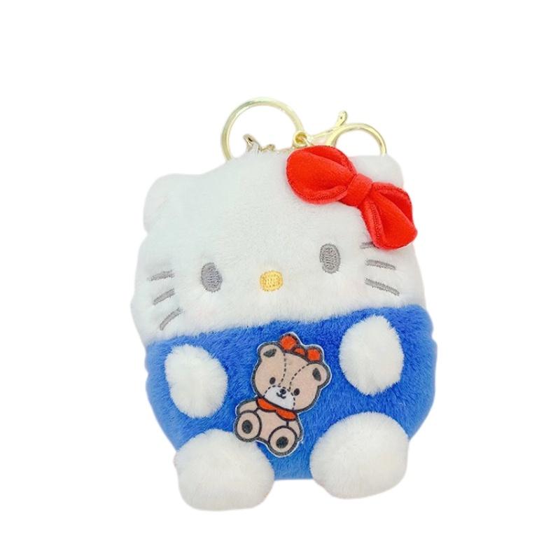Cute Kurumi Pacha Dog Plush Coin Purse Earphone Holder Keychain Doll Pendant