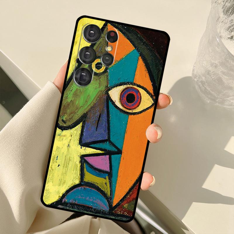 Picasso Abstract Art Painting Case For Samsung Galaxy S23 Ultra S21 S22 S24 S25 Ultra S9 S10 Plus S25 FE S20 FE Back Cover
