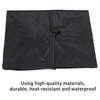 Microwave Cover Black Polyester Oven Waterproof Dust Cover Dustproof Electric Appliance Kitchen Gadgets Protector for Home