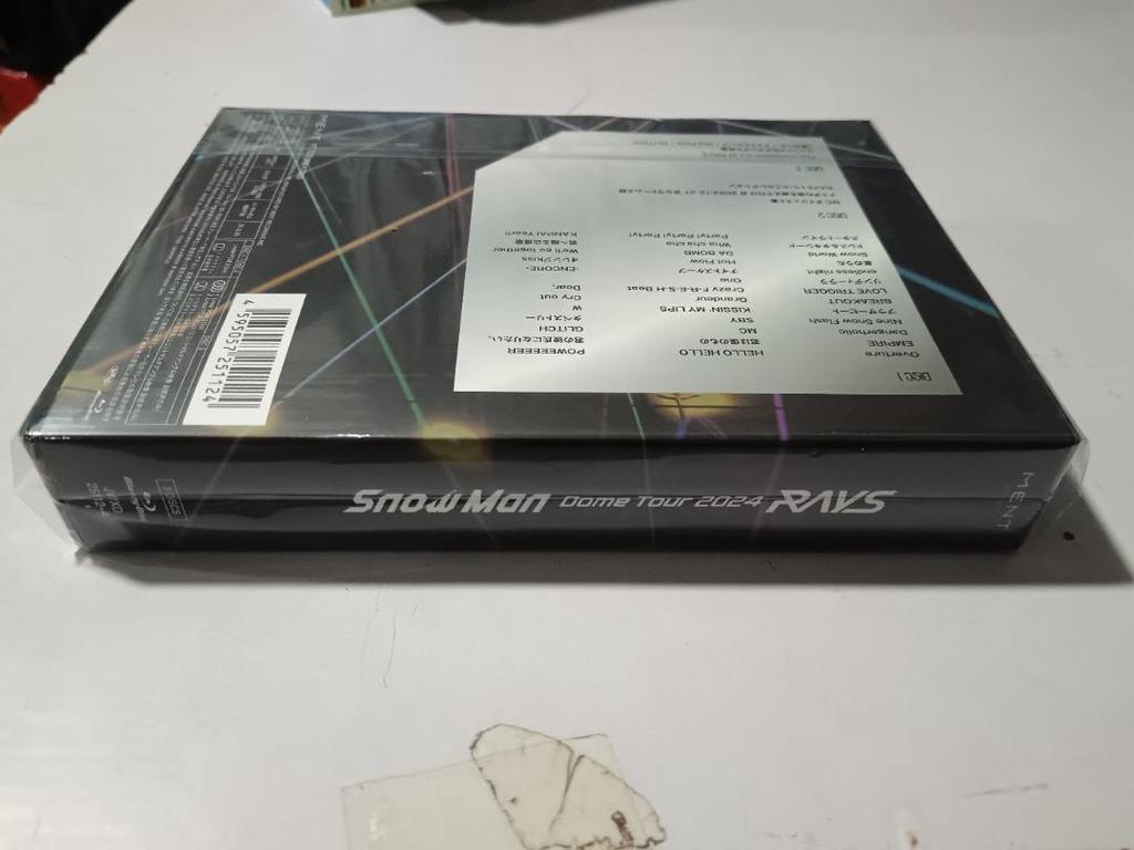 [USED] First Edition DVD Snow Man Dome Tour 2024 RAYS