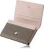 Business Card Genuine Shrink Large Capacity 70 5 Cowhide Gold Gift Box 5 Colors X Baby [R-Leather] Women's Holder, Leather, Leather, Bi-color, (Holds