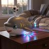 Mini Electric Swivel Shark Toy Portable Sensory Baby Toy Floating Ball Blowing Toy  Children's Toys