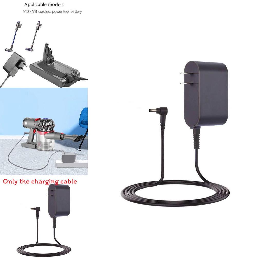 Dyson V10 V11 V15 Sv12 Sv15 İçin Ev Kullanımına Uygun Hızlı Şarjlı Şarj Cihazı