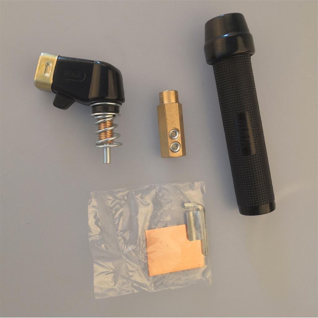 Schweißelektrodenhalter Dreh Typ 400A Schwerlast Elektrodenklemme Zubehör für Schweißmaschine Schweißer