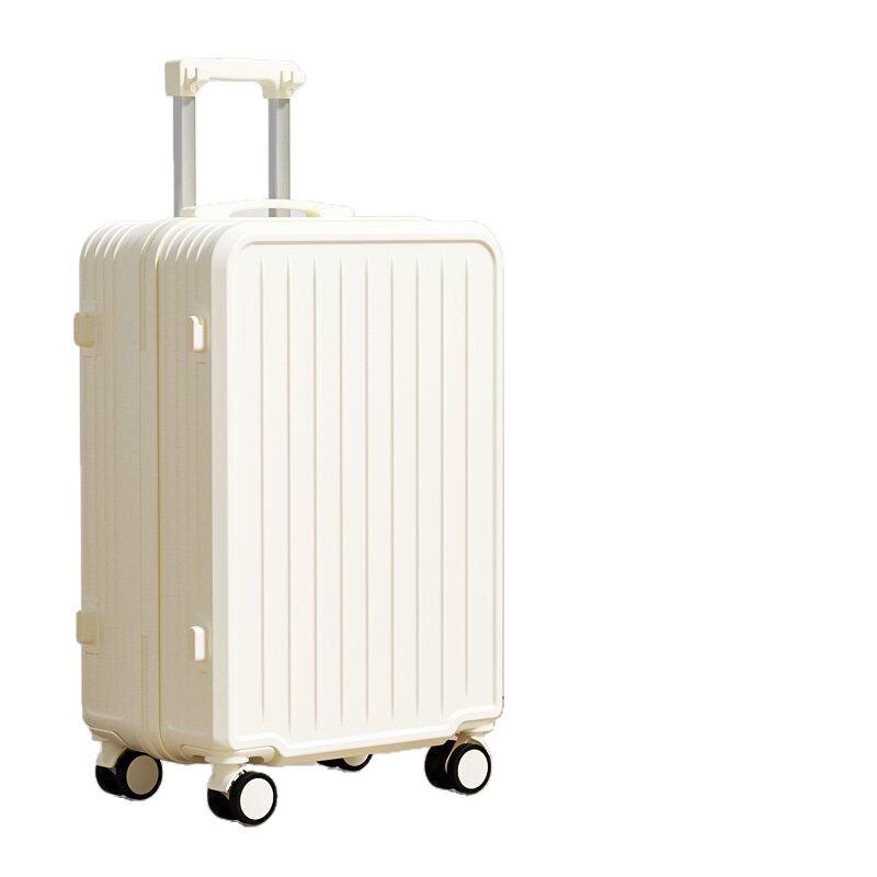 Durable 20-inch Silent Trolley Suitcase for Women and Men