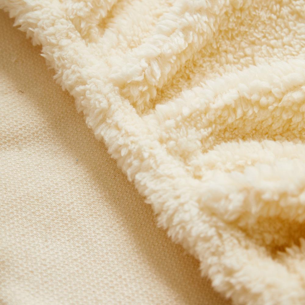 Velvet Winter Stretch Sofa Cover All-Inclusive Universal Cover Thickened Fleece Autumn and Winter Non-Slip Anti-Scratching Sofa Cover