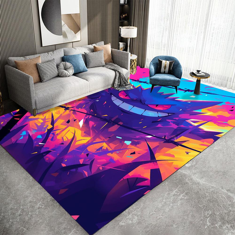 Anime Teppich Cartoon Wohnzimmer Schlafzimmer Küche Sofatisch Balkon Teppich Rutschfeste Waschbare Matte Exquisite Heimdekorationen