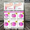 Home Fitness Weight Loss Exercise Plan Poster