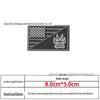 Amerikanische Flagge Pfote Taktischer Moral-Patch: Bestickter Hundepfoten-Aufnäher