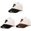Classic Letter Embroidered Baseball Cap With Sun Protection For Summer Casual Wear
