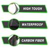 4 Pcs Universal For Door Corner Anti-Collision Strip Body Trim Carbon Fiber Look