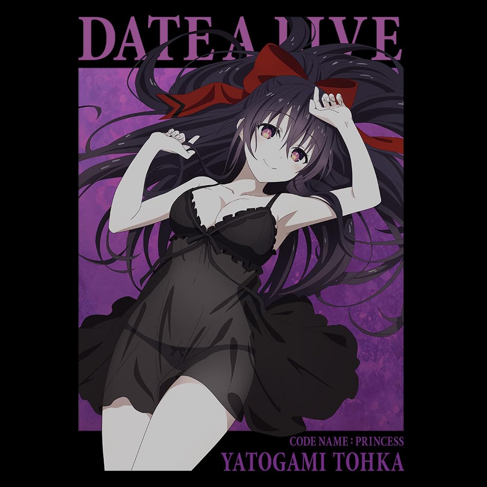 Date A Live V T-shirt Yatogami Tohka XL Size