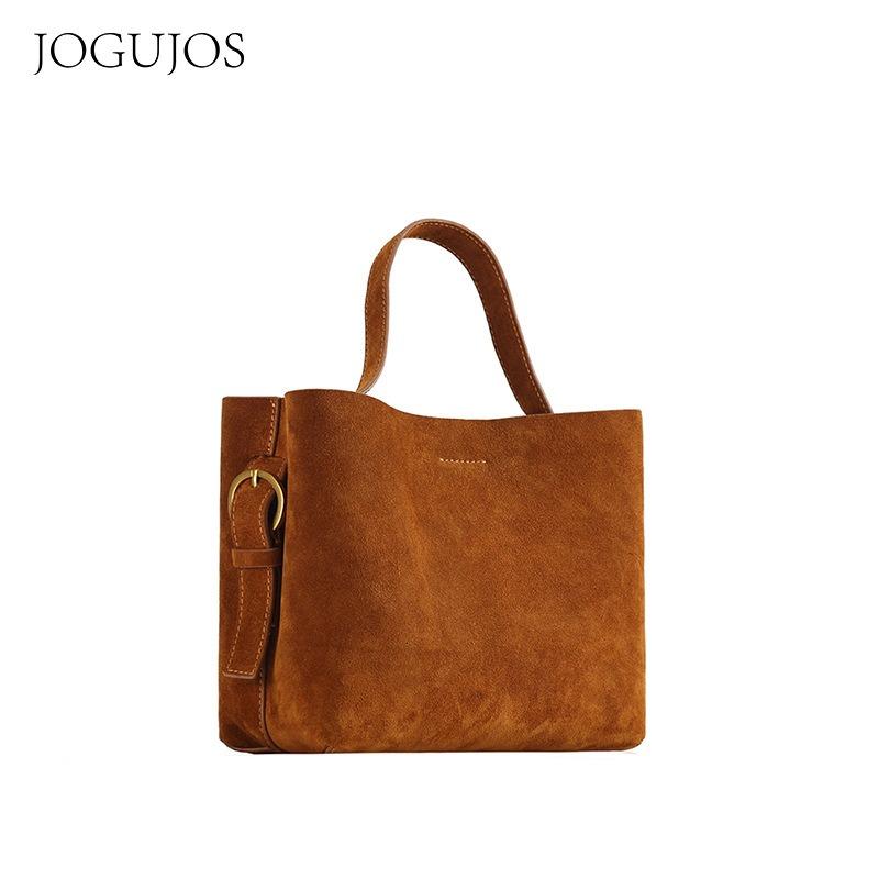 Vegetable tanned leather new leather women's bag simple retro women's shoulder bag messenger bag