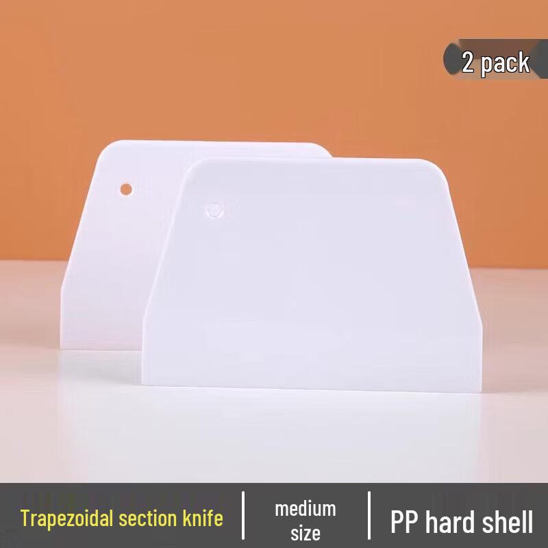 Food Grade Plastic Silicone Dough Scraper & Cutter