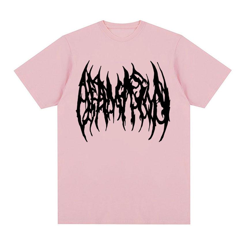 OsamaSon Logo Print T Shirt Unisex Women Hip Hop Oversized Short Sleeve Tshirts Unisex Clothing Vintage Gothic Tshirt Tops Streetwear
