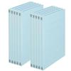 Plus Flat File, A4 Vertical, 2-Hole, 10-Pack, Royal Blue, 78-231 No.021N-10P