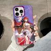 HSR Himeko Purple Translucent Mobile Phone Case for iPhone 17 16 15 14 13 12 11 X XR XS Air Pro Max Plus Colorful Cover