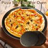 Steel Pizza Pan 32CM Round Perforated Pizza Baking Pan Non-stick Pizza Baking Pan for Home Restaurant Kitchen Oven Baking