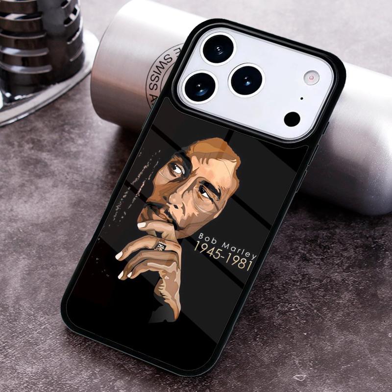 Bob Marley Rasta Lion Phone Case For iPhone 17 16 15 14 13 12 11 Pro Max Plus 17Air Soft Silicone Cover