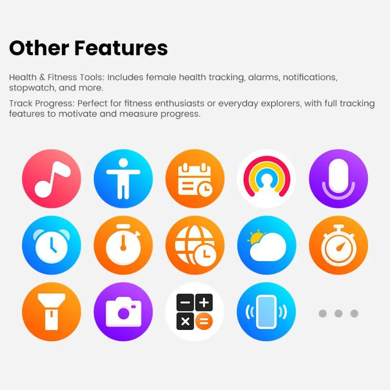 2025 New GPS Track Smart Watch Men 5ATM Waterproof 1.96"AMOLED Always Display Compass Heart Rate 530mAh Battery BT Call Smartwatch