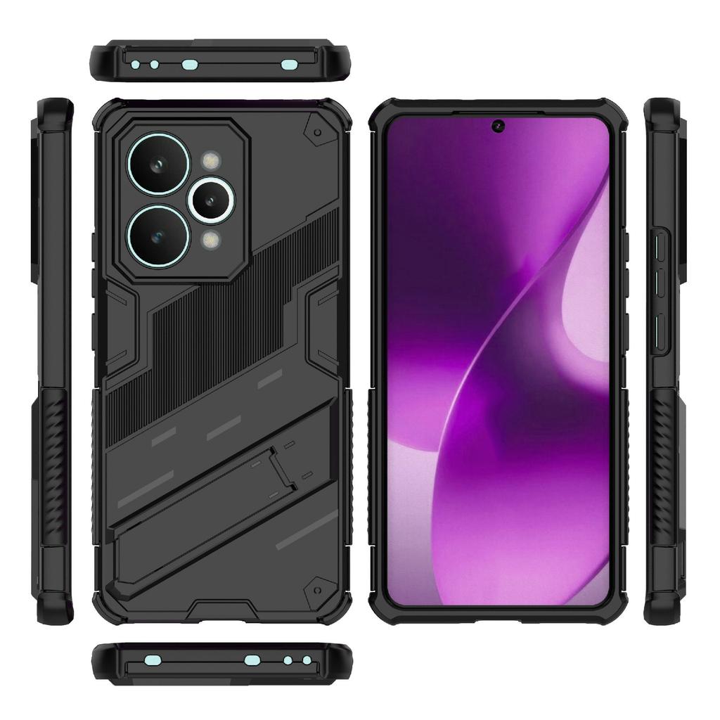 For Realme 15 Pro 5G Case PC + TPU Shockproof Phone Cover with Kickstand