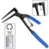 Long Nose 90° Bent Retaining Snap Ring Pliers Internal Clip Circlip Removal Tool