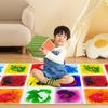 Kids' Tactile Liquid Color Sensory Puzzle Floor Mat