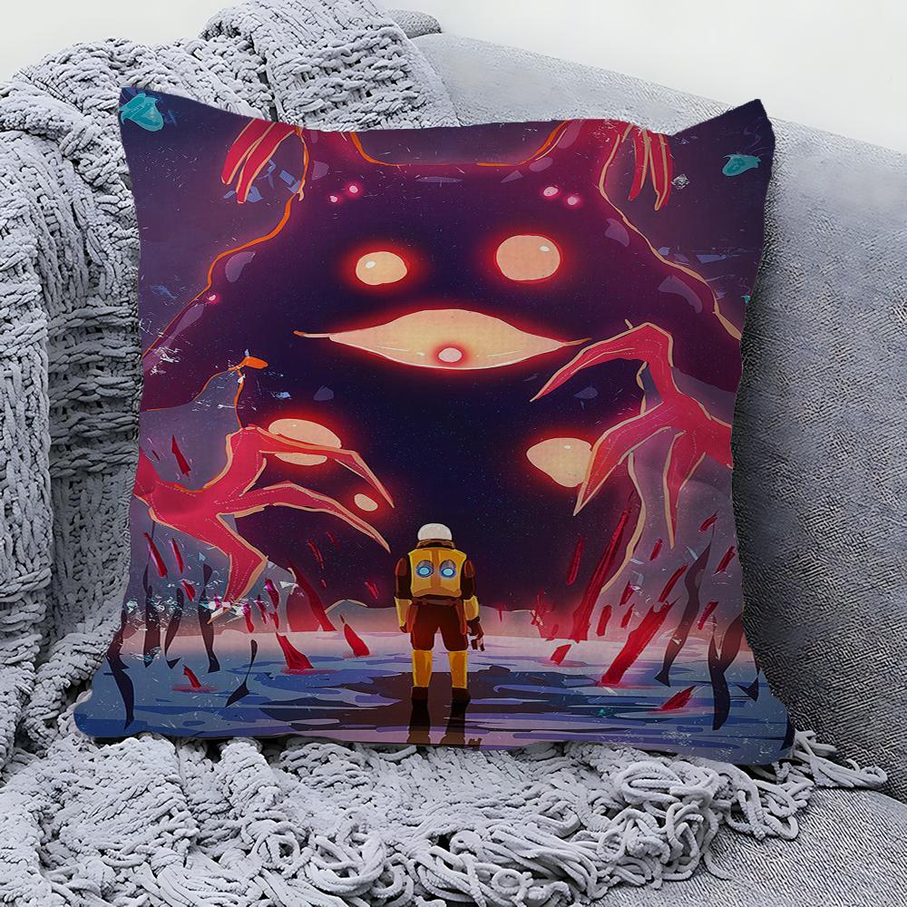 Risk Of Rain Pillowcase Toon Gift Cushion Cover Bedroom Home Sofa Chair Seat Decor Pillow Case