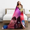 Heated Rivalry Knitted Blankets Velvet Canadian Sports Romance Lightweight Throw Blankets for Home Couch Bed Rug
