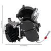 80CC 2-Stroke Bicycle Engine, 1.85KW 5500RPM CDI Gas Motor Motorized Bike Conversion Engine with Intake Pipe for 26"-28" Bikes