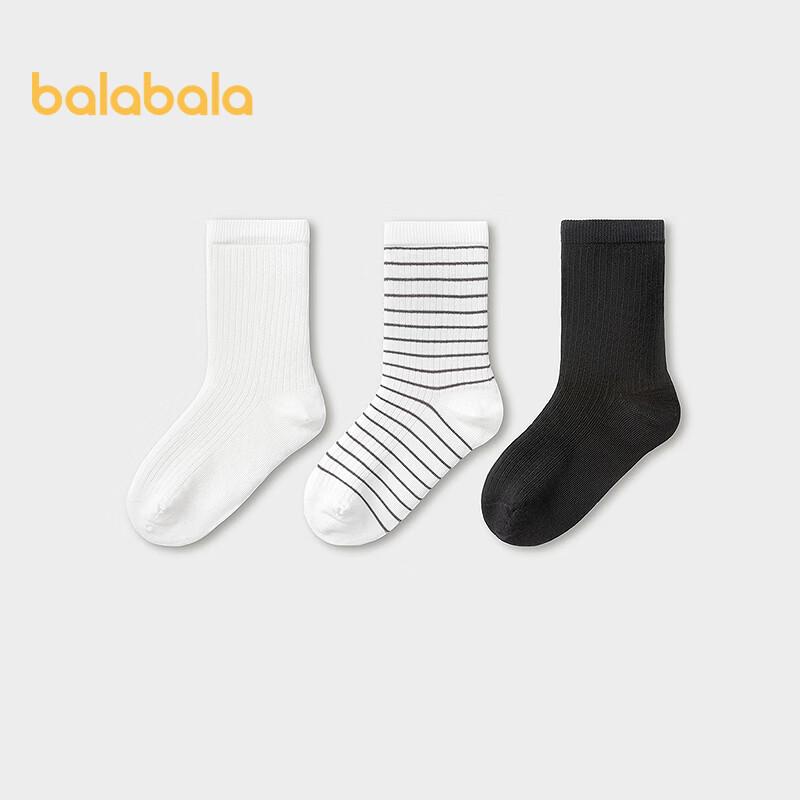 Balabala Kids  Spring/Autumn Cotton Socks (3-Pack) 120