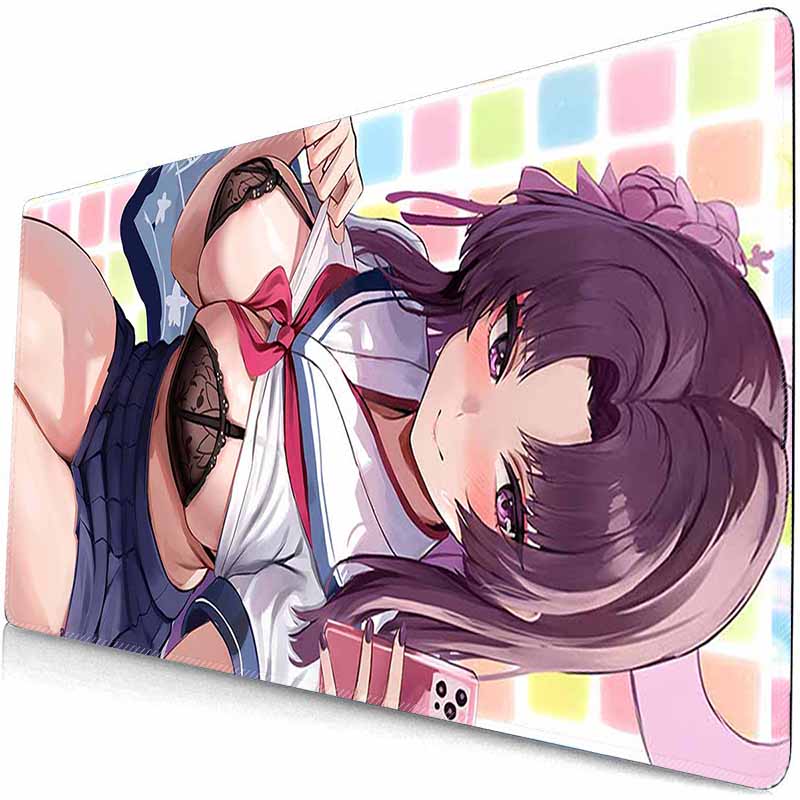 New HD BA Buraka Mouse Pad Pretty Yukari Gaming Desk Mat Pc Gamer Mouse Mats Deskmat Laptop Mousepad Rug Xxl Keyboard Mat