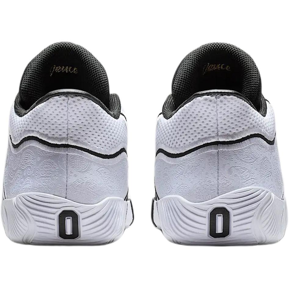 Jordan Tatum 3 Slip Resistant Abrasion Resistant Mid Top Children's Basketball Shoes White Kids' IB8153-100